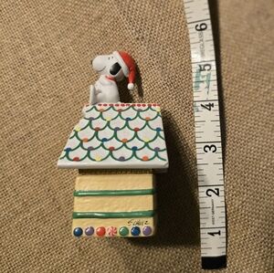 Hallmark Snoopy Holiday Decor with Red and White